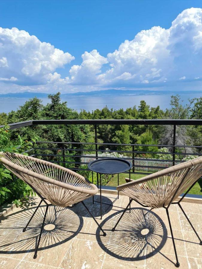 Janis Seaview Villa Неа-Фокеа Экстерьер фото